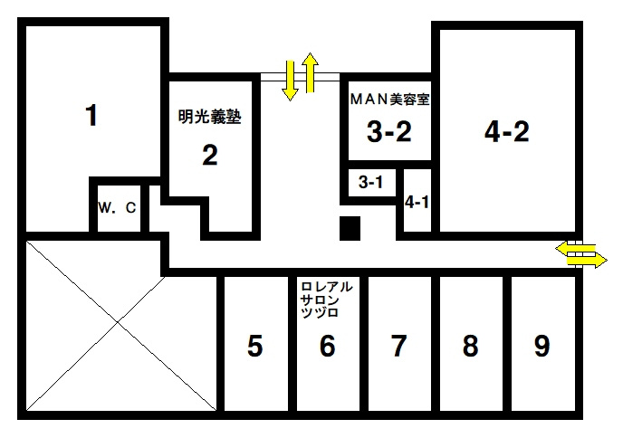 三条通ガーデンハイツの間取り