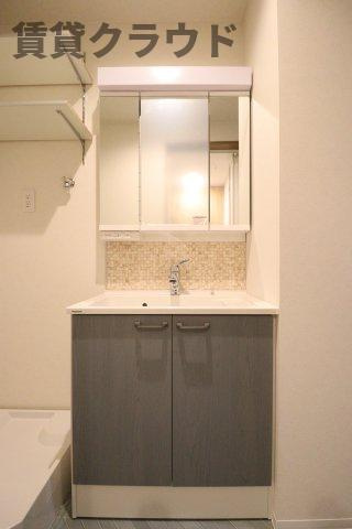 Regaro青葉の森の洗面所|コンパクトで使いやすい洗面所