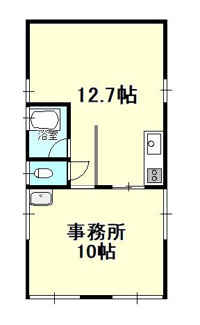 【間取り】 | 事務所　大山寺町