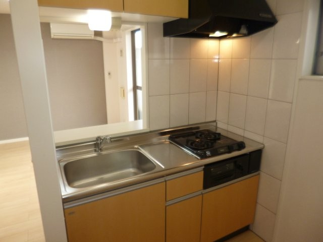 ウィッシュのキッチン|2口ガスコンロ付き