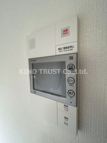 エスリード大阪梅田リュクスのセキュリティ|モニター付きインターホンです