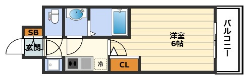 エスリード南森町の間取り
