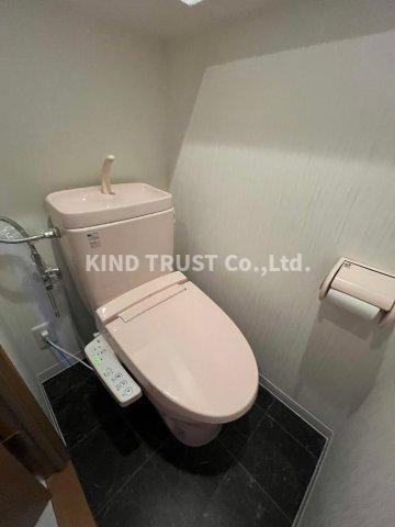 クイーンズコート天満のトイレ|コンパクトで使いやすいトイレです