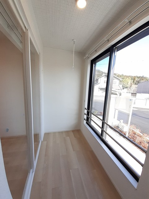 アンシャンテ　コウモト　Ａのバルコニー