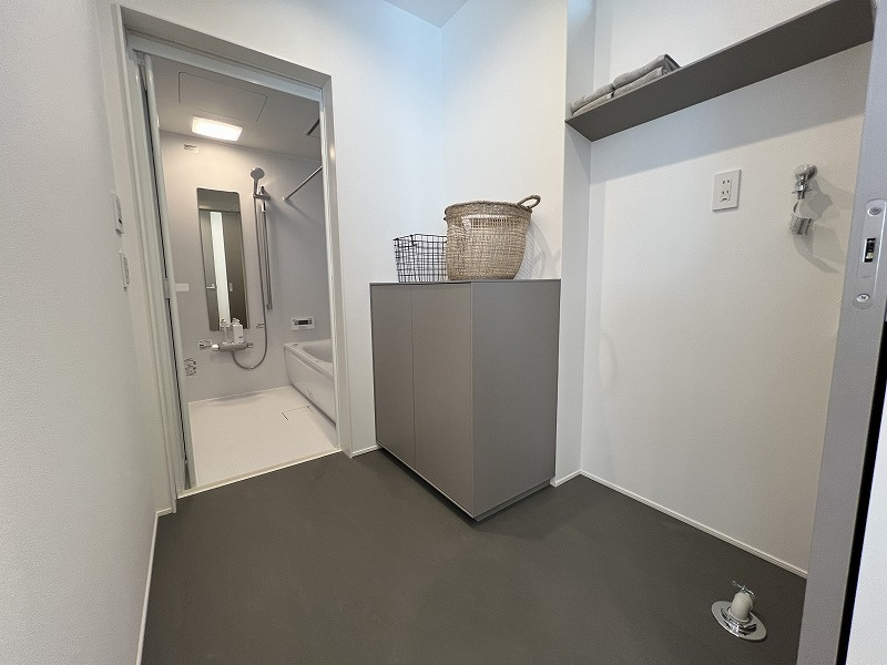 朝倉甲　中古戸建　（未入居物件）のランドリースペース