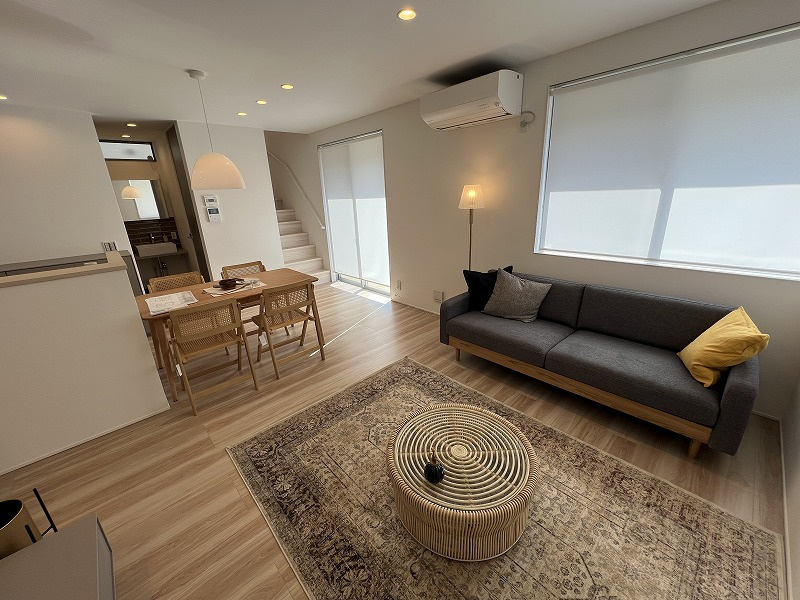 朝倉甲　中古戸建　（未入居物件）の居間・リビング