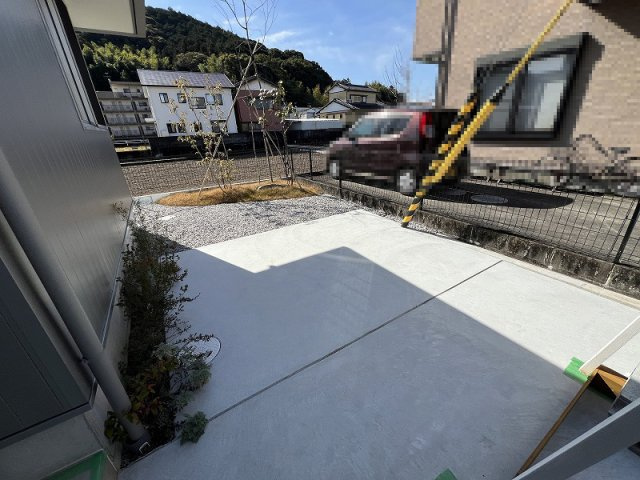 朝倉甲　中古戸建　（未入居物件）の駐車場