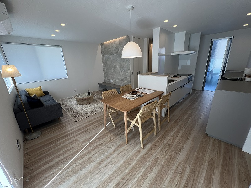 朝倉甲　中古戸建　（未入居物件）の居間・リビング