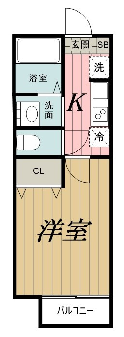 コモド浜野の間取り