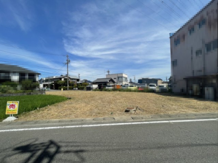 ６２３７６　岐阜市本荘西１丁目土地の外観