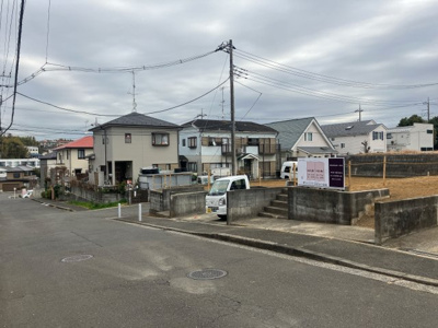 【前面道路含む現地写真】 | 東山田１丁目B区画　売地　6,380万円
