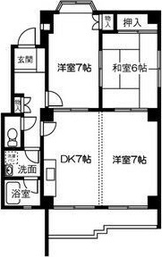 セントラルハイツ　　刈谷市近郊の賃貸ならクラスホーム刈谷店の間取り