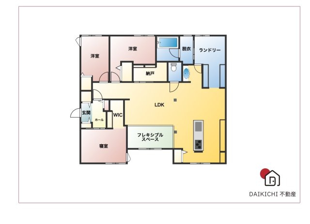【間取り】 | 本庄市栄2丁目　中古戸建