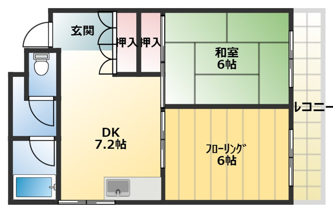 【間取り】 | 恵マンション