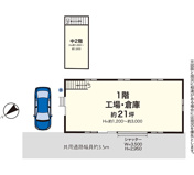 新吉田町5136貸工場・倉庫21坪の画像
