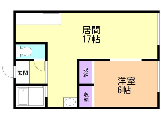 リベルテ桜木の間取り
