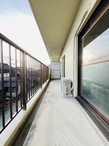 いわとハイツのバルコニー