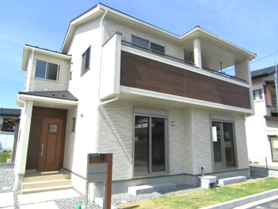 【外観】 | ブルーミングガーデン南アルプス市清水　1号棟 | 落ち着いた雰囲気の外観です