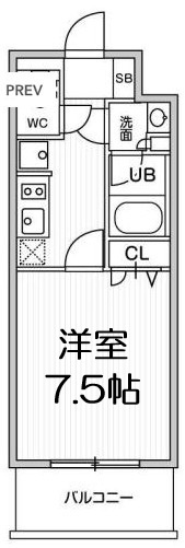 【間取り】 | ラドゥセール九条