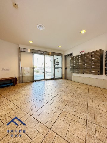 大橋バーデンハイツのエントランス