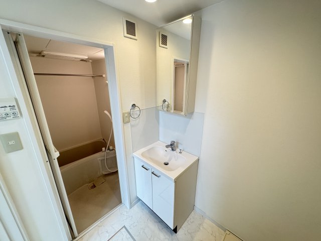 プリマルージュ松戸の洗面所