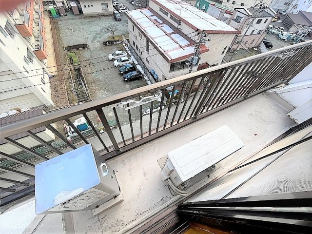マンションストークのバルコニー