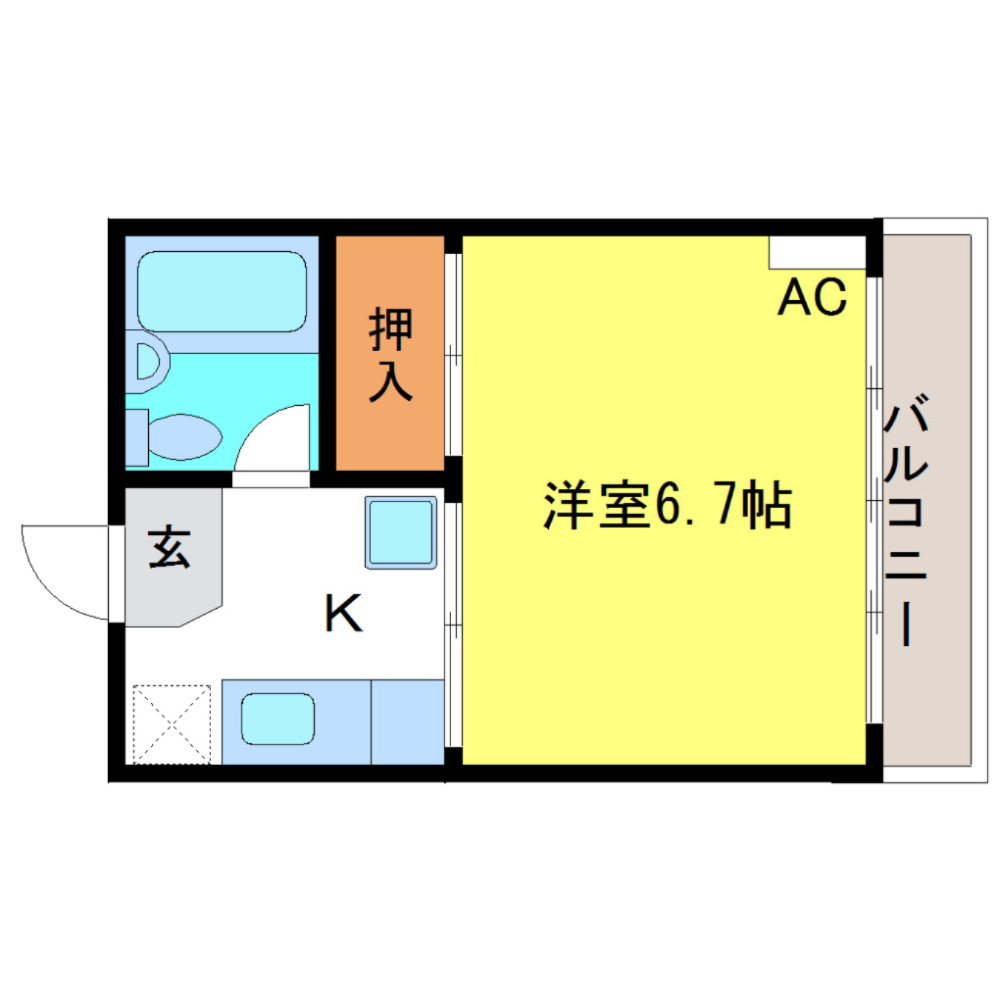 マンションストークの間取り