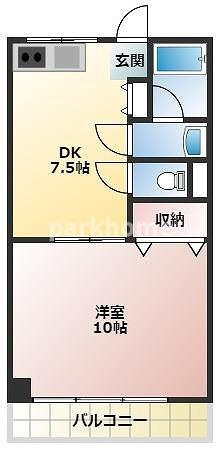 シルキーハイツの間取り