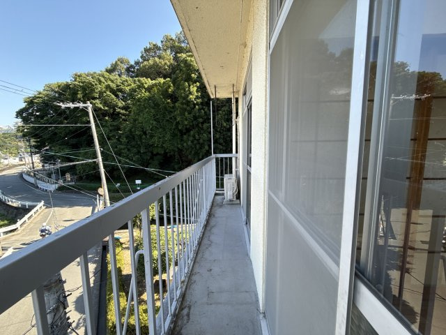 コーポ井上のバルコニー