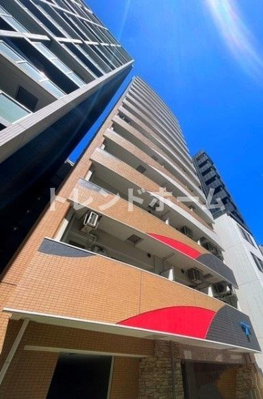 ラシュレエグゼ阿波座の外観|選べる家電プランあり！！