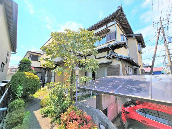 富士市原田の中古一戸建の外観|【現況販売/庭】