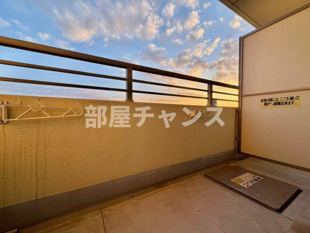 レジデンス金山スクエアのバルコニー