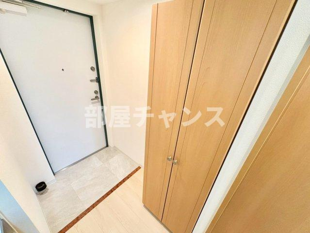 レジデンス金山スクエアの玄関|シンプルで使いやすい玄関です