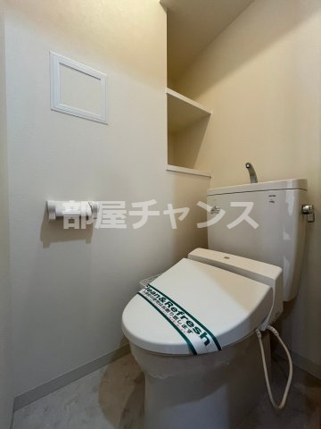 レジデンス金山スクエアのトイレ|落ち着いたトイレです