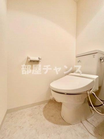 レジデンス金山スクエアのトイレ|落ち着いたトイレです