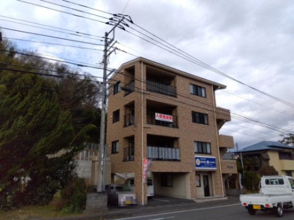 レアールマンションAKITAⅠ　伊豆市修善寺の外観|修善寺駅まで徒歩12分です。通勤・通学にも便利です。