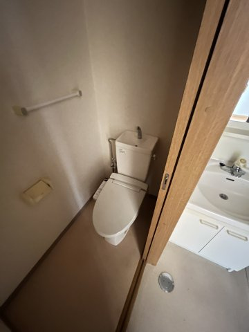 ピアコートBのトイレ