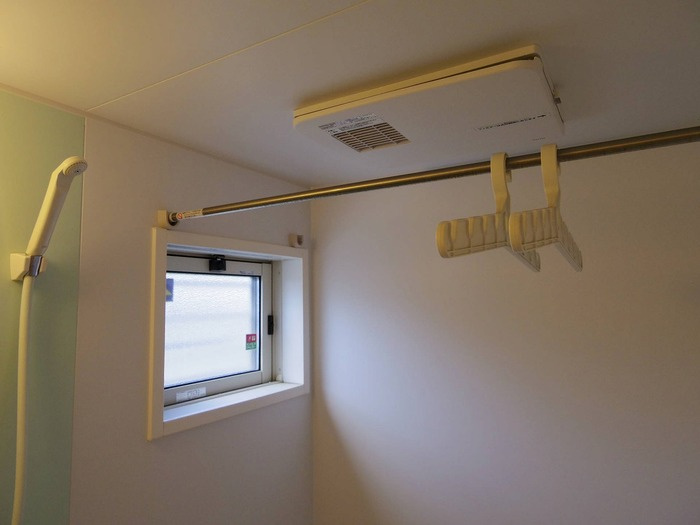 伊佐山ハイツの設備|暖房機能付き浴室乾燥機