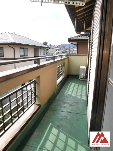 小郡市三国ヶ丘3丁目　中古戸建のバルコニー