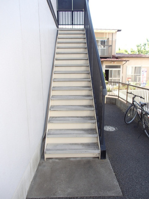 ２階への階段！