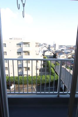 ベランダからの景色です