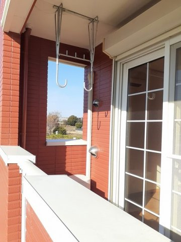 カーサＭのバルコニー