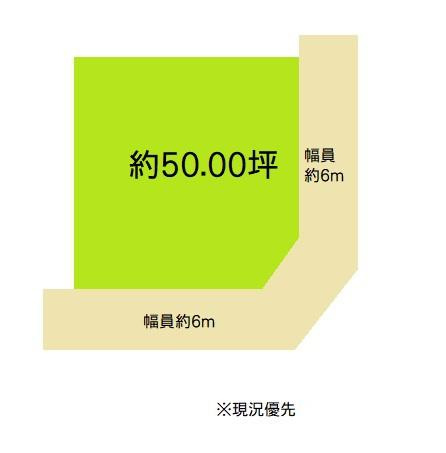 岩出市堀口　土地の土地図