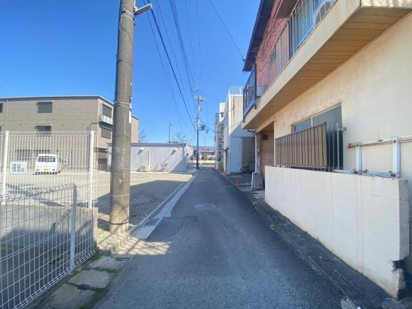 和歌山市小松原5丁目　土地の前面道路含む現地写真