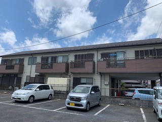 ハイツヤマダの外観|外はこのようになっています