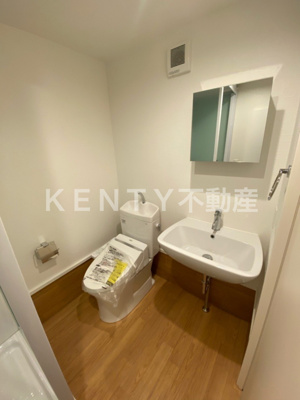 【洗面所】 | フェリシテ大田区中央 | 使いやすい洗面所です