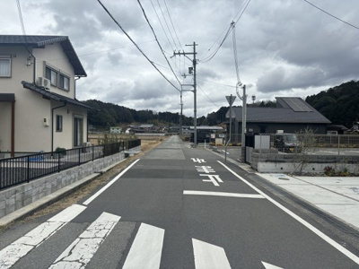 【前面道路含む現地写真】 | 丹波篠山市西吹　建築条件付き土地