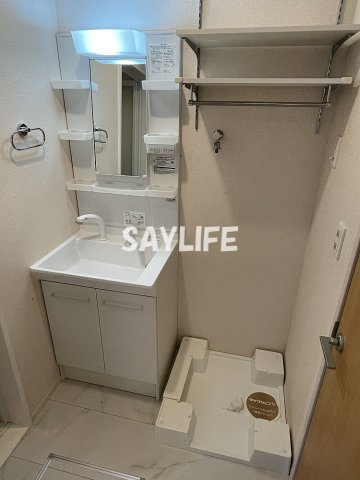 アジーロコートの洗面所