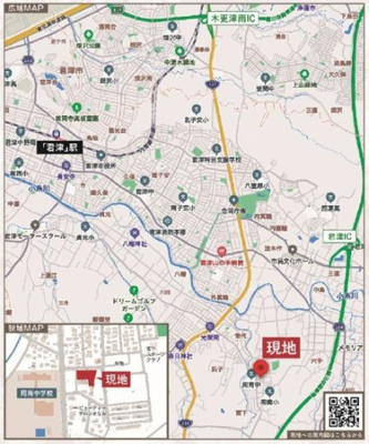 【地図】 | 千葉県君津宮下二丁目　投資物件