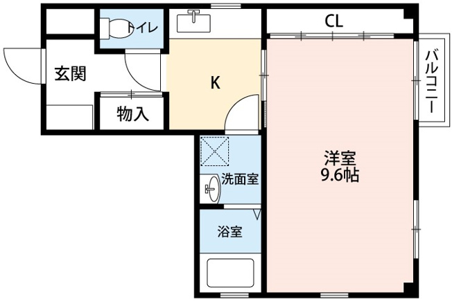 【間取り】 | 第4カネイ本町ビル